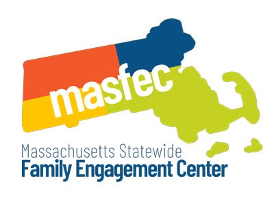 multicolor state of Massachusetts. MASFEC logo. 